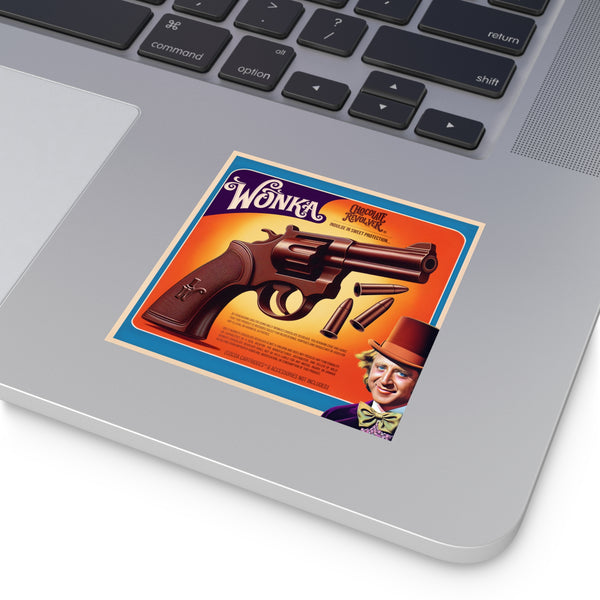Wonka Chocolate Revolver Sticker