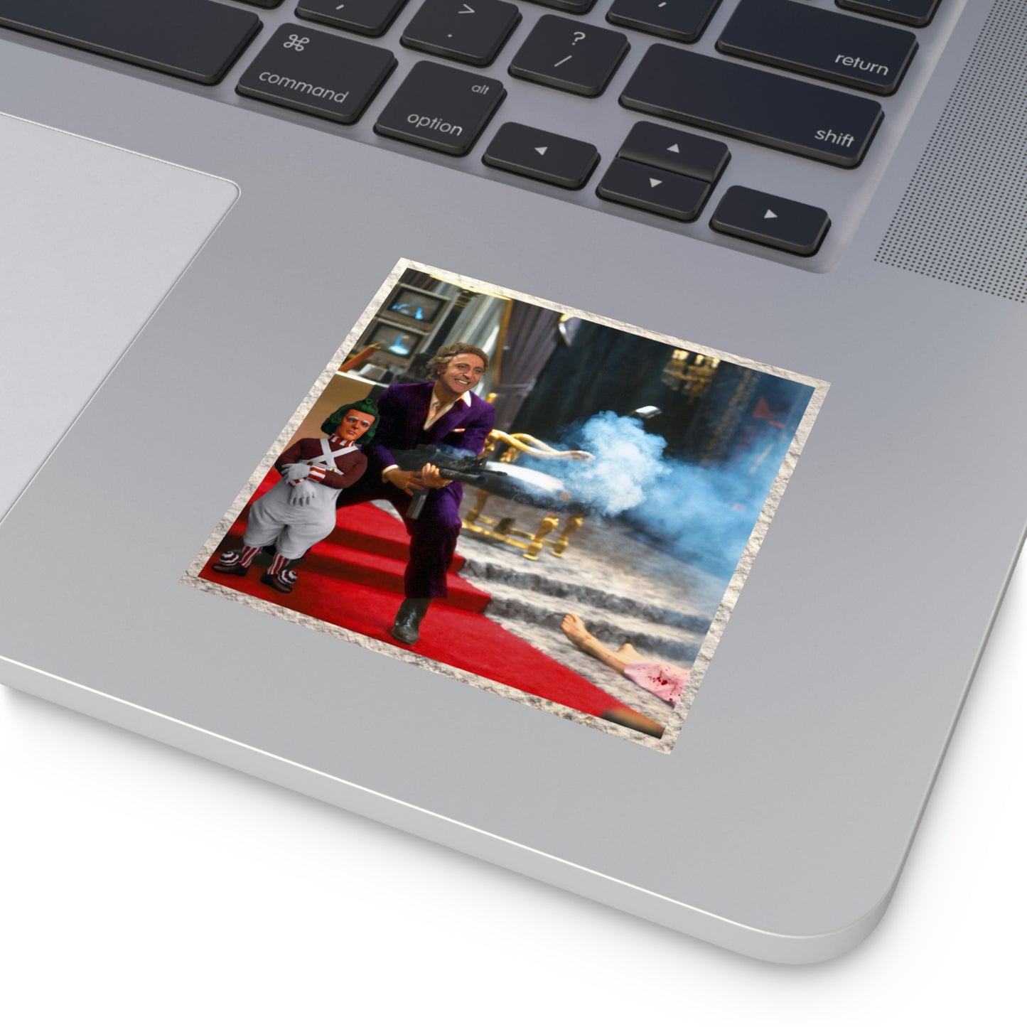 Say hello to my little friend (Wonka) Sticker