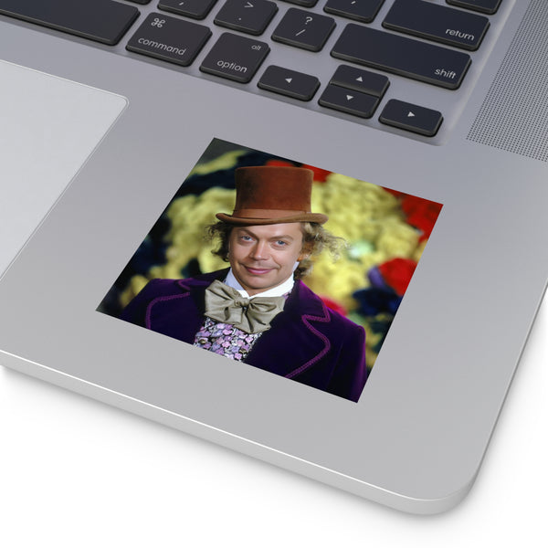 Tim Curry Wonka Sticker