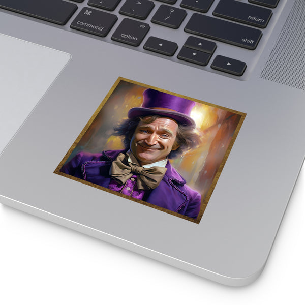 Robin Williams Willy Wonka Sticker