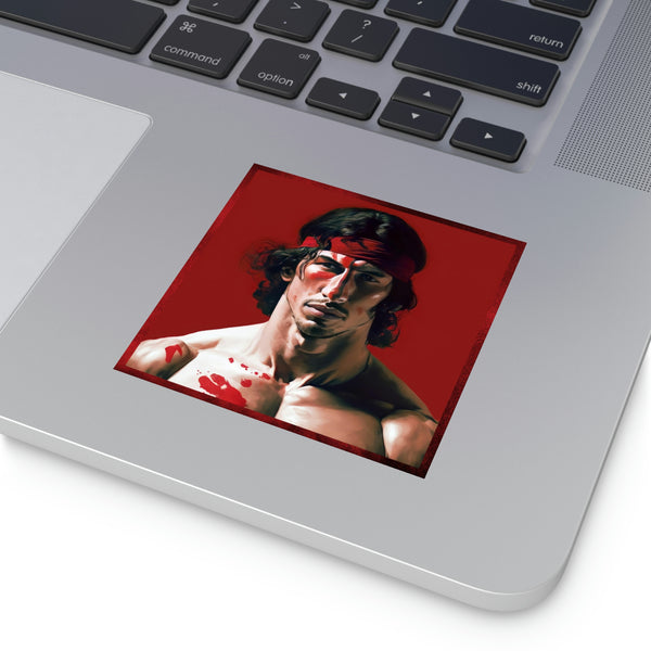 Adam Driver Rambo Sticker