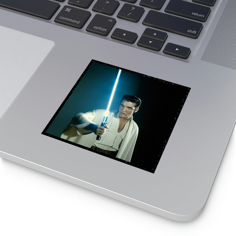 Jedi Master El-Vis Sticker
