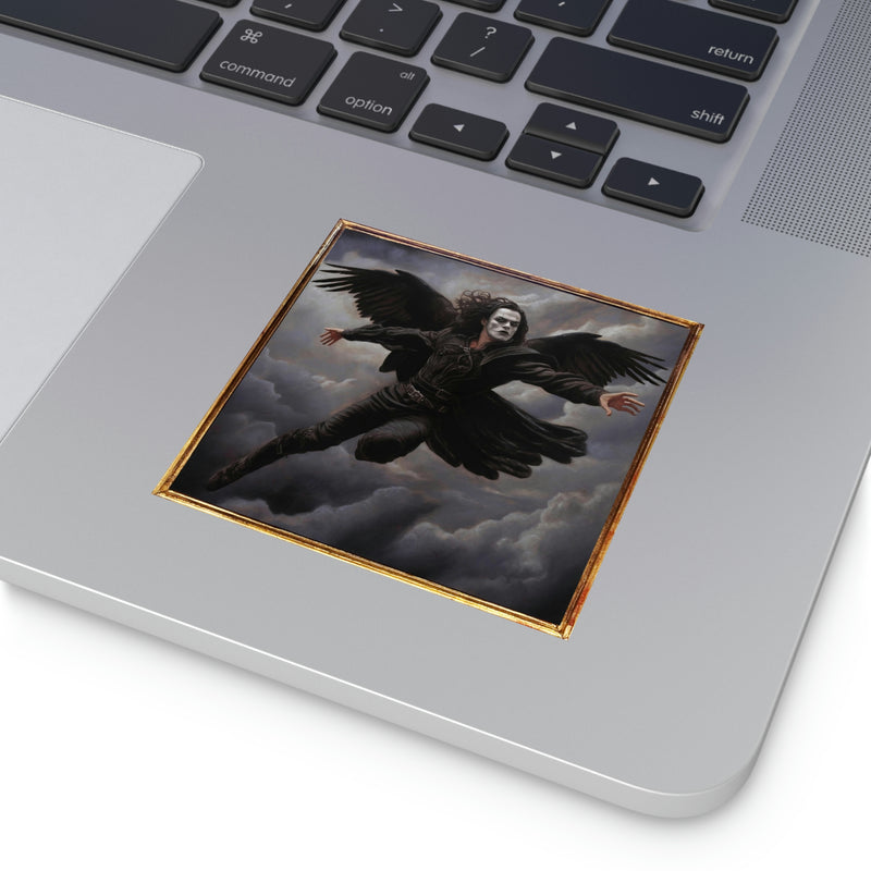 Michaelangelo's Crow Sticker